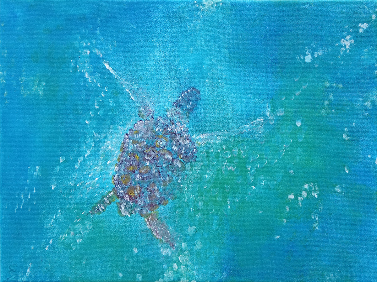 Met de stroom mee - klein